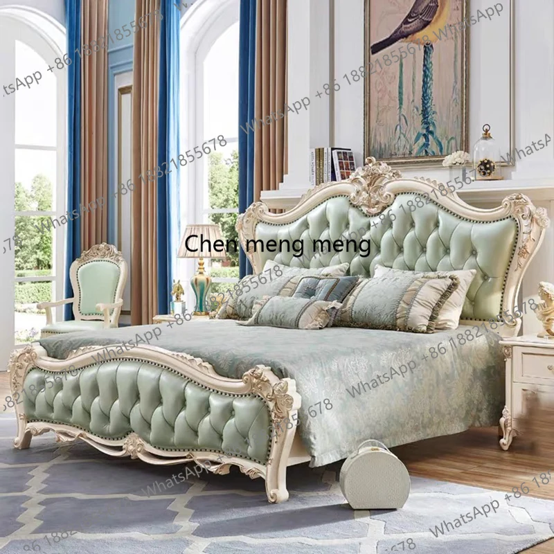 F150Accent Nordic Bed Luxury Designer Modern Relaxing Sleeping Sun Clear Double Salon Bed Princess Camas De Casal Trendy Furnitu