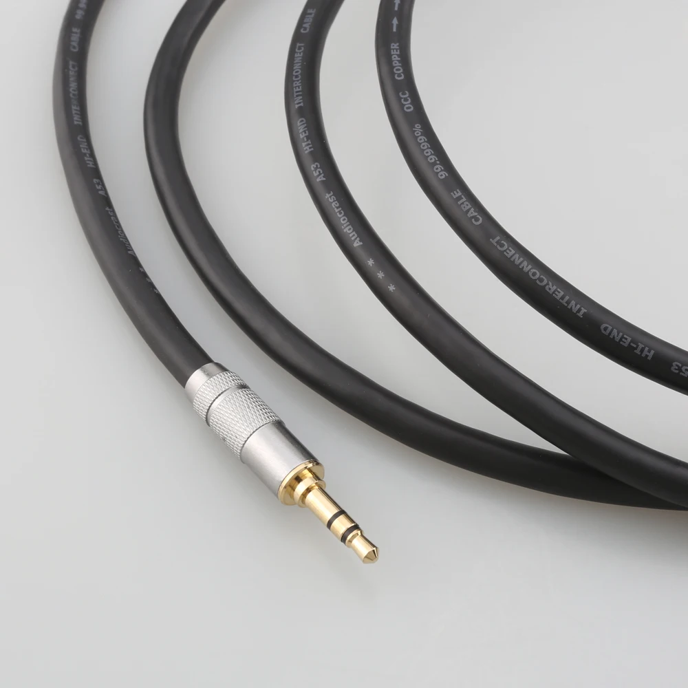 High Quality Audiocrast HiFi 3.5mm Male to Male Stereo Audio Cable Auxiliary / AUX Cord for Car / Home