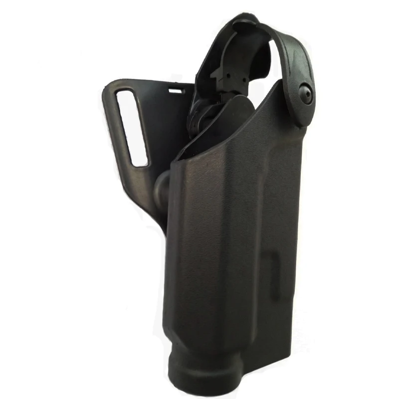 Hunting Airsoft Right Hand Gun Belt Holster For 1911 Bearing Flashlight Tactical Pistol Shooting Gun Holster Hunting Equipment