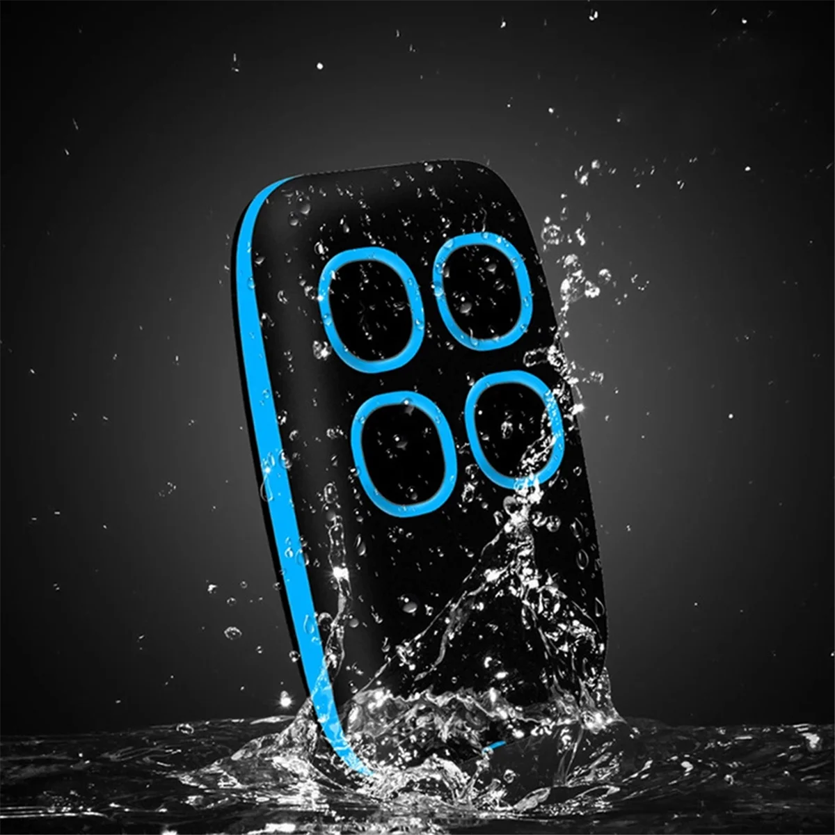 ABSQ-250-913MHz Duplicador de control remoto de garaje Copia inalámbrica multifrecuencia Control remoto Abridor de puerta universal Verde