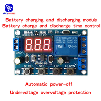 Battery Charge/Discharge Module Integrated Voltmeter Undervoltage/Overvoltage Protection Timing Charge/Discharge Communication