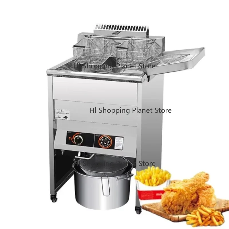 

High-qu-ality multi-functional potato chip frying eq-uipment, com-mercial fast food electric, deep f chicken o-il fryer