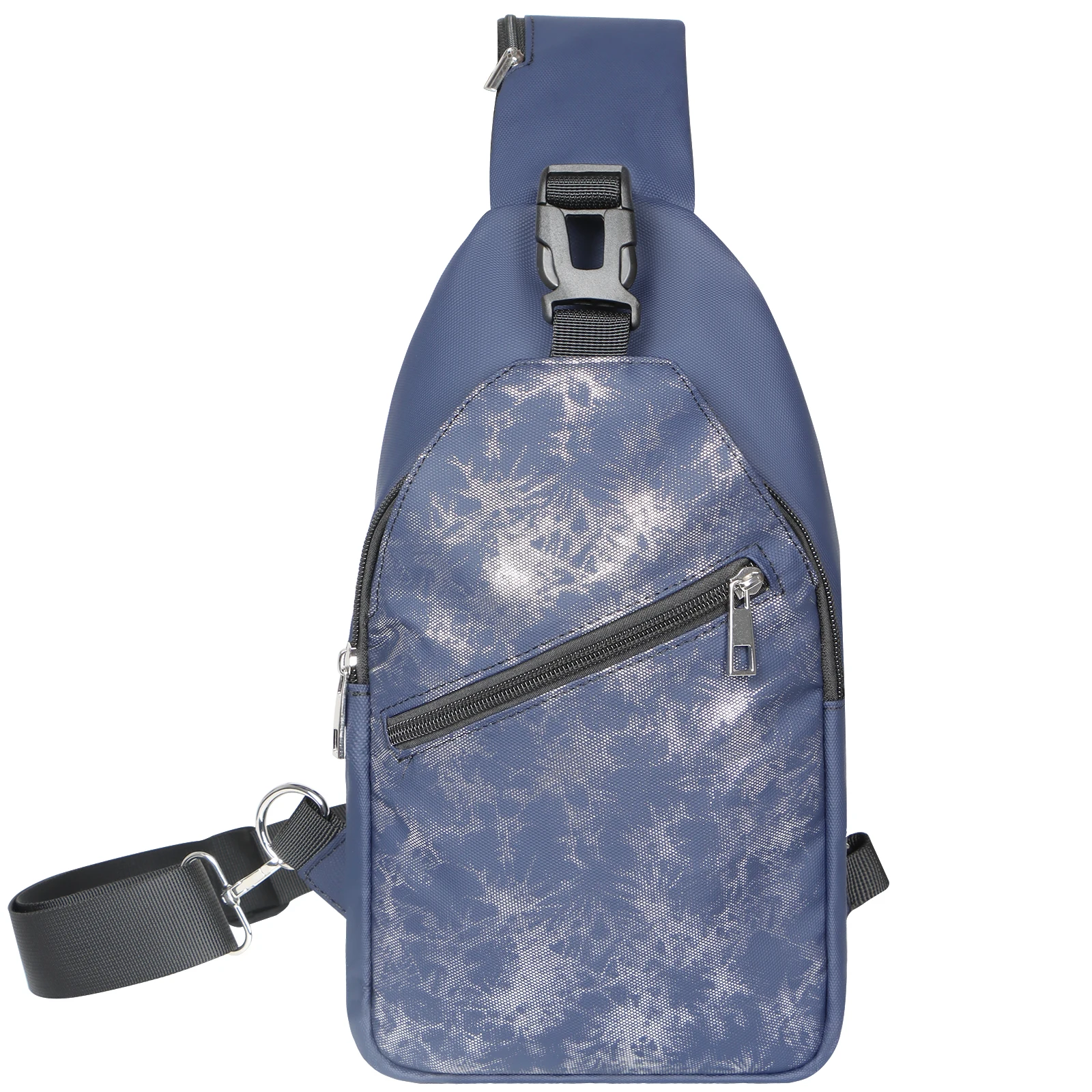 

Men's and women's shoulder bags, waterproof crossbody bags, travel chest bags, blue, modern, leisure, sports, suitable for going