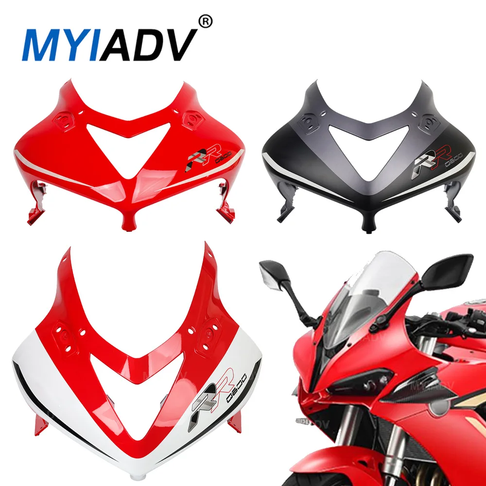 

Защитная накладка на передний обтекатель, верхний кожух фары для мотоцикла QJMOTOR SRK600RR SRK 600RR GJ600GS-3B 2020 2021