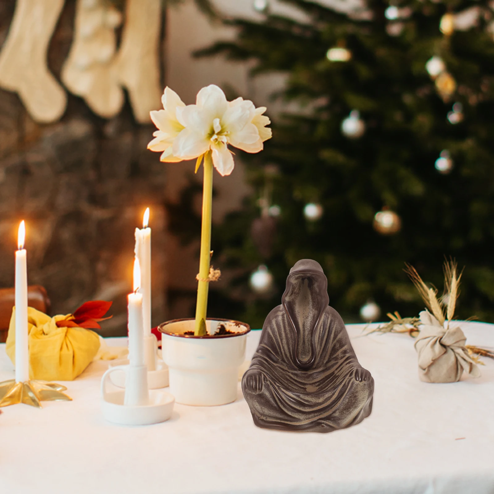 

Ceramic Censer Incense Holder Burner Cone Waterfall Fragrance Sticks Home Decor Retro Room Ornament Classic