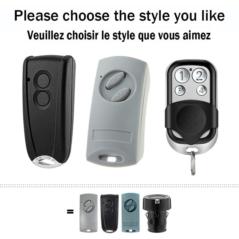 Oferta specjalna Nowy pilot do garażu/bramy ECOSTAR RSE2 RSC2 RSZ1 433 433,92 MHz do silników ECOSTAR Liftronic 800 700 500