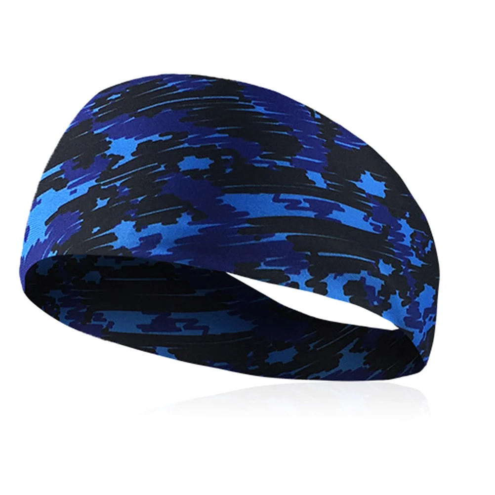 

Yellow Sweatband Hair Ribbon Elastic Hairband Antiperspirant Headbands for Yoga