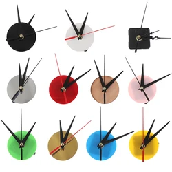 Silent Quartz Watch DIY Wall Clock Movement Mechanism Parts Repair Replacement (pointer color random red or black)