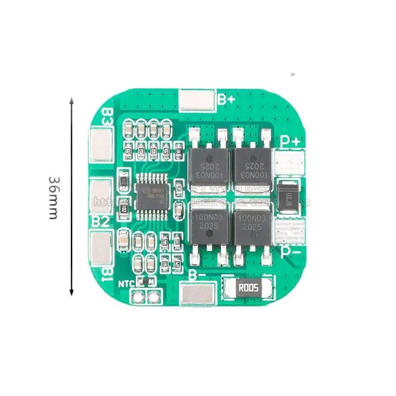 

4 series 14.8V/16.8V 18650 lithium battery protection board anti-overcharge and over-discharge short circuit protection module 2