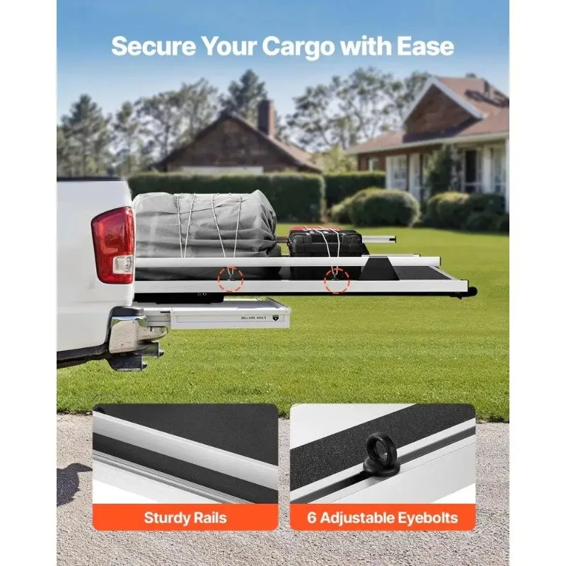 Sliding Truck Bed Organizer 75 x 48-Inch 1000 lbs Truck Bed Storage Drawer