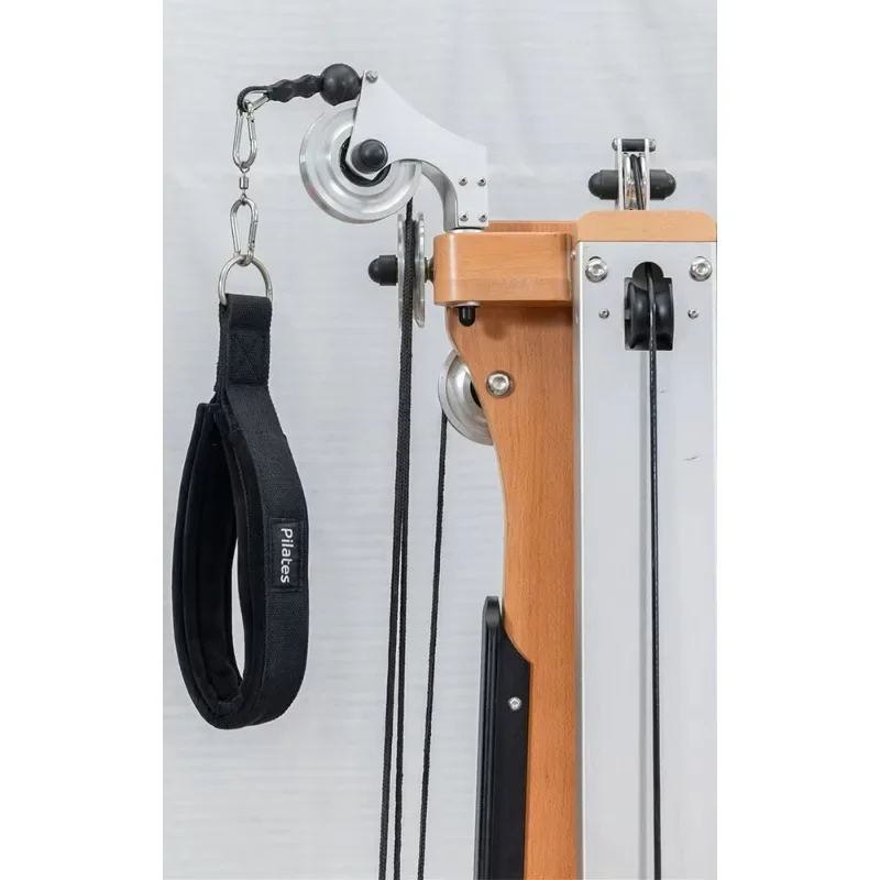 Newly Upgraded Professional Beech Wooden Pulley Tower Pilates Equipment Gyro Pulley Tower Crane Steel Pulley Pilates