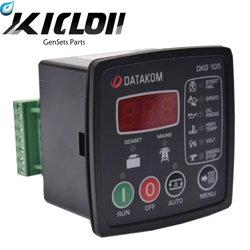 DKG105 Generator Controller Auto Start Stop Diesel Engine Controller Module Panel for Diesel Gasoline Engine Generator Kit Xeon