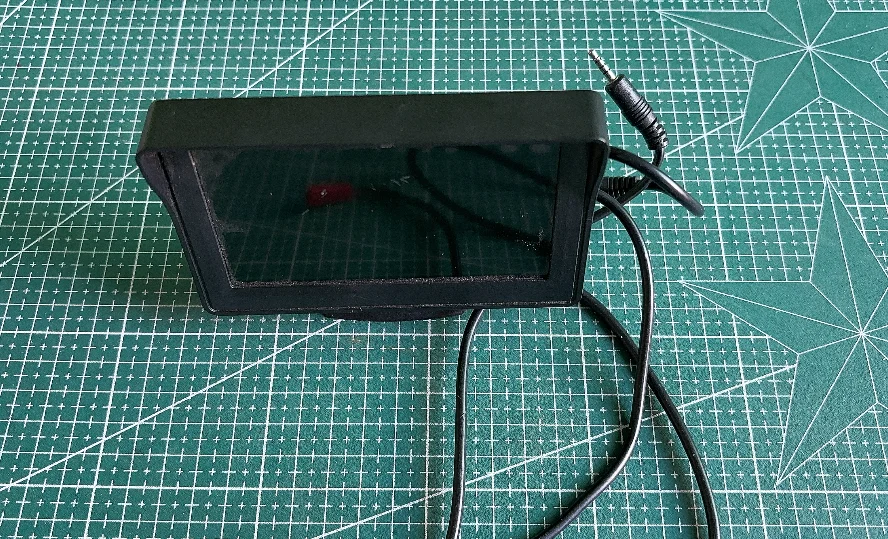 Used 4.3Inch 800x480 High Brightness LED SCREEN display screen For RACING FPV Goggles 5.8G Receiver Realtime Video Return