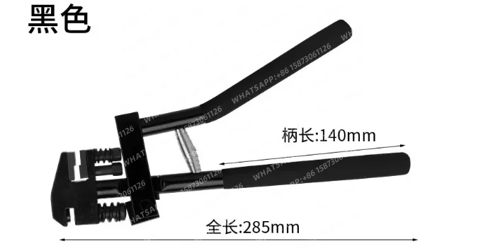 80新型折りたたみ式パンチングプライヤー金属ステンレス鋼板エッジプレス溝pvcプラスチック段ボールタグ5mm丸穴パンチング