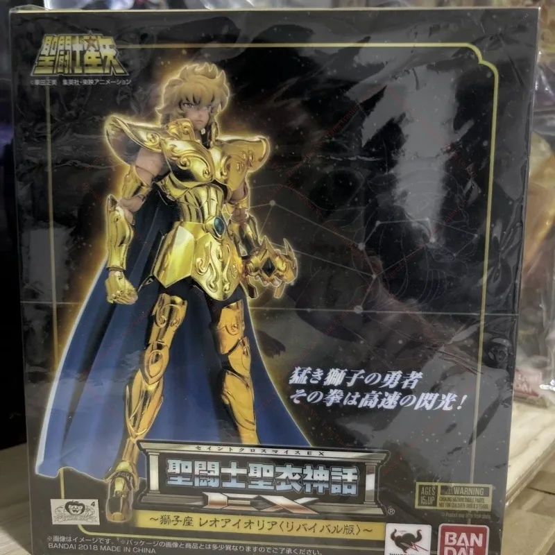 

En Stock BANDAI Saint Cloth Myth EX Leo Aiolia Olia 2,0 Anime Colección De Figuras En Miniatura