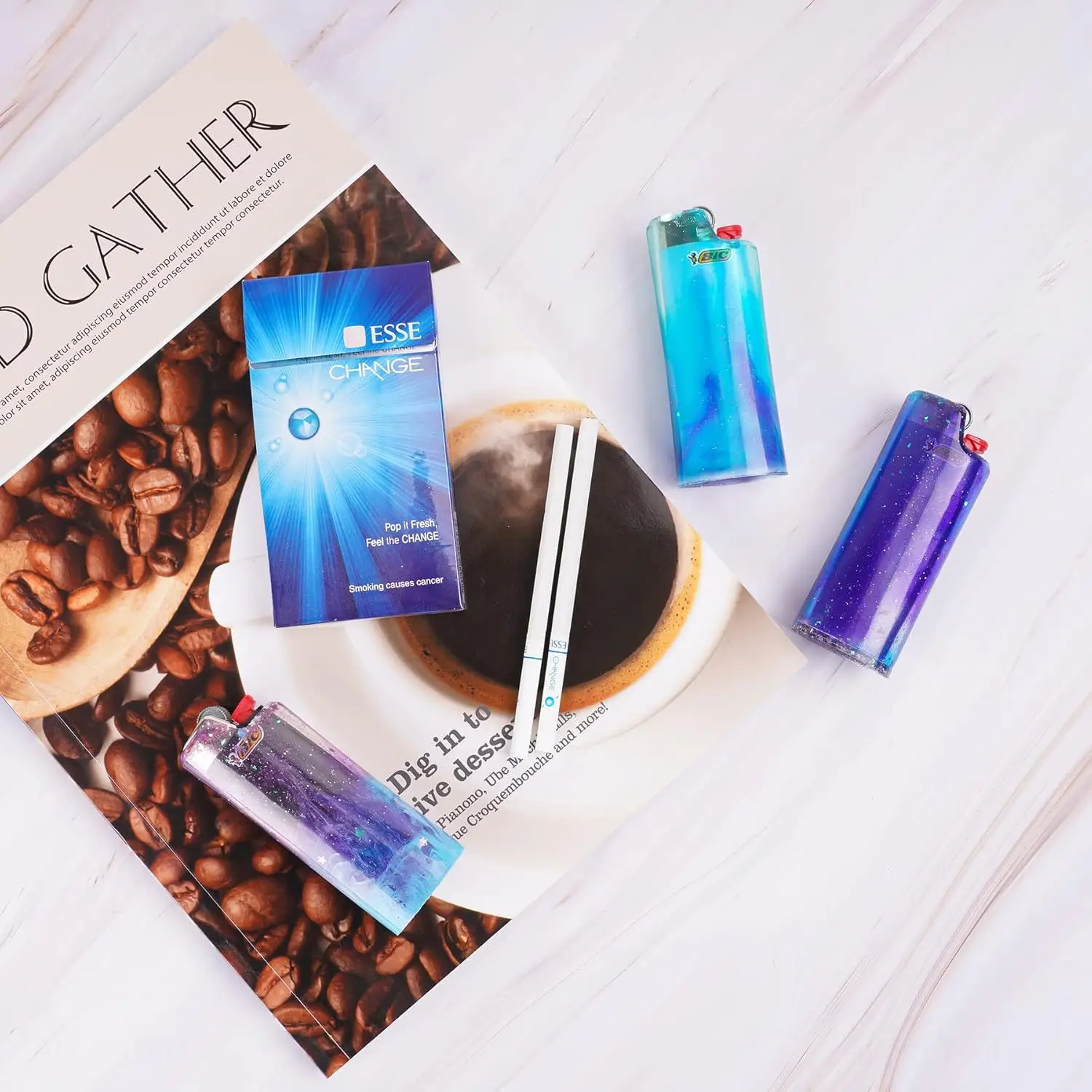 DIY Lighter Case Cover Silicone Resin Mold Lighter Protective Cover Shell Holder Epoxy Resin Mold For J3/J5//J6 Accessories view 4