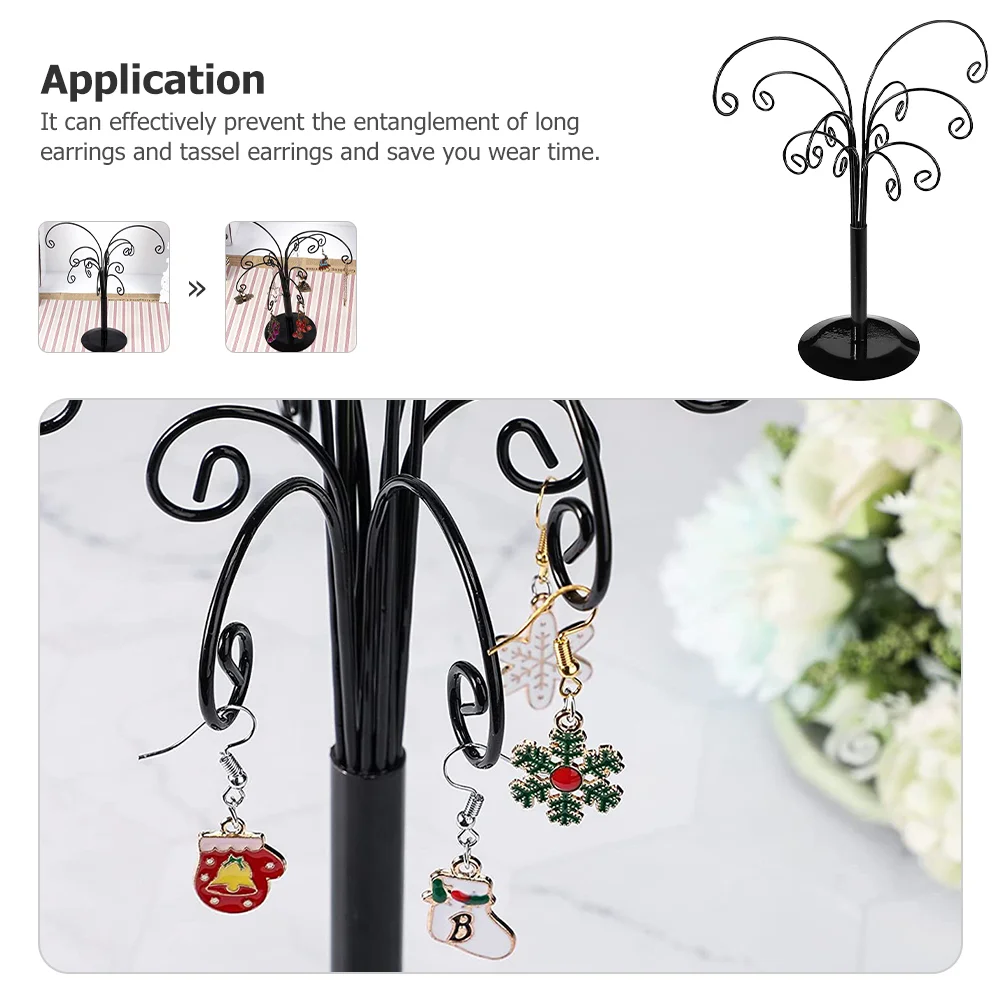 Earring Stand Jewelry Display Holder Organizer Storage Dangle Earrings Ornament Tree