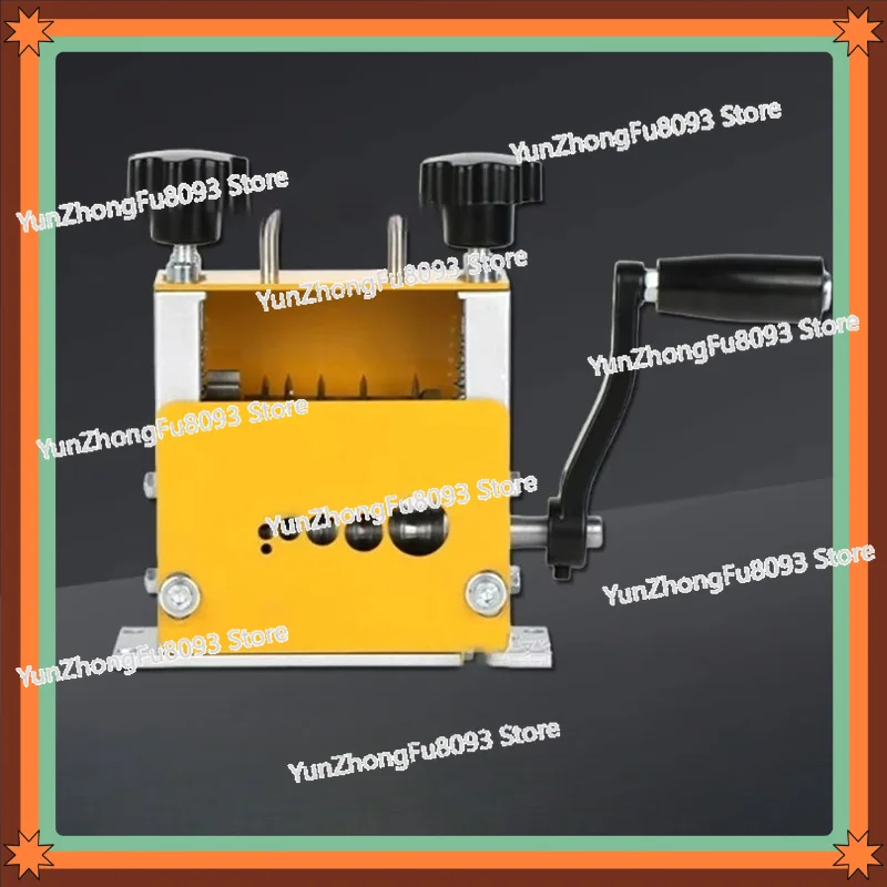 

Upgraded Handheld Wire Stripper Ethernet Stripper (0.5-15mm) | Standard 1-17mm Wire Stripping Machine for Recycling Copper Wires