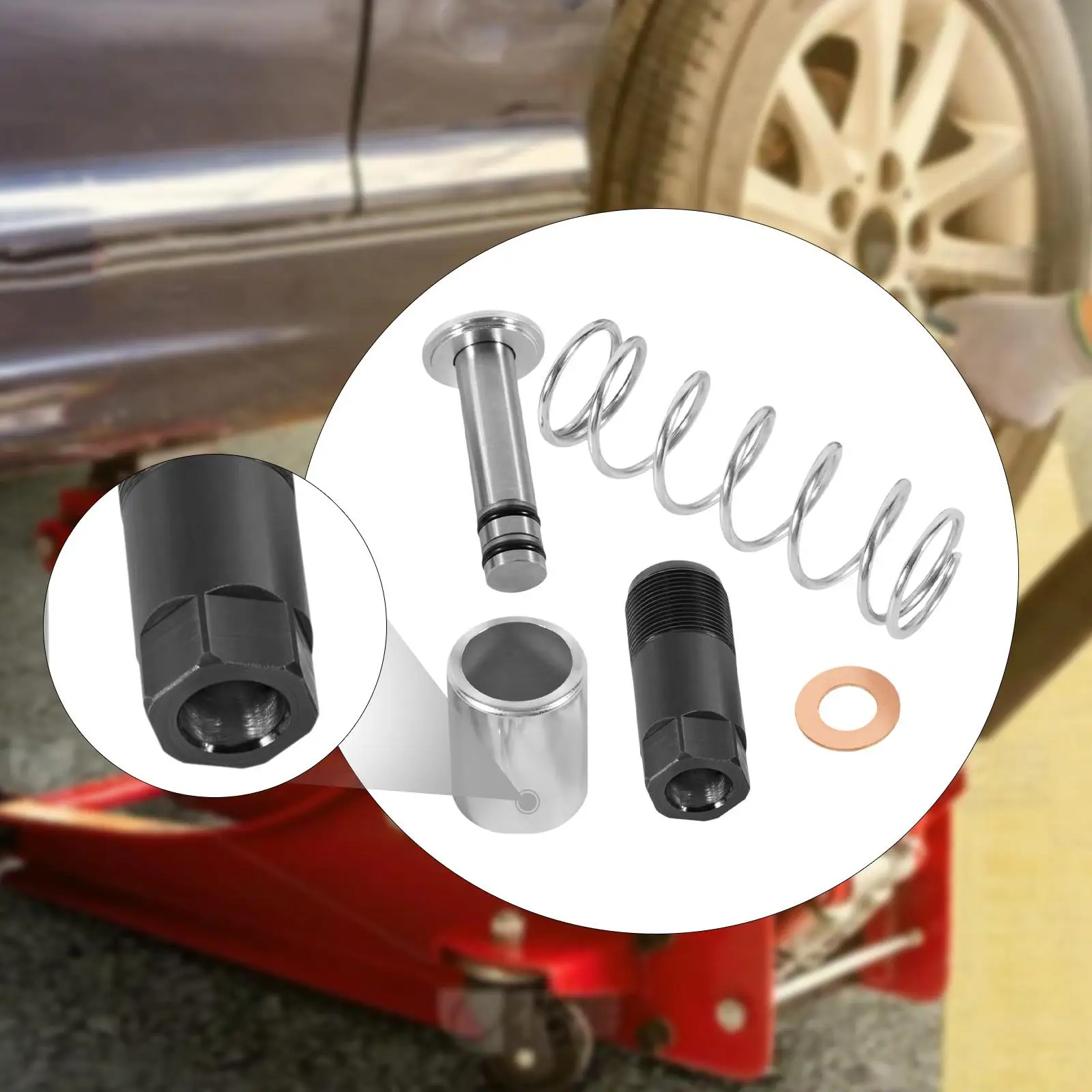 

Детали и комплект для ремонта домкрата. Запасные части. Детали поршня цилиндра автомобиля. Быстрые.