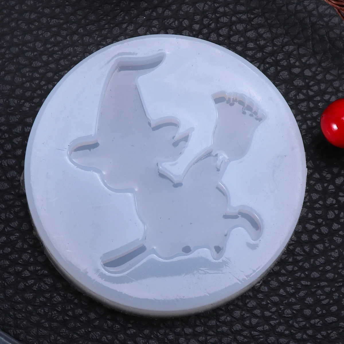 

4Pcs Silicone Mold Witch Shape DIY Jewelry Pendant Mold Resin Craft Flexible Durable Easy Clean Reusable Handmade Tool