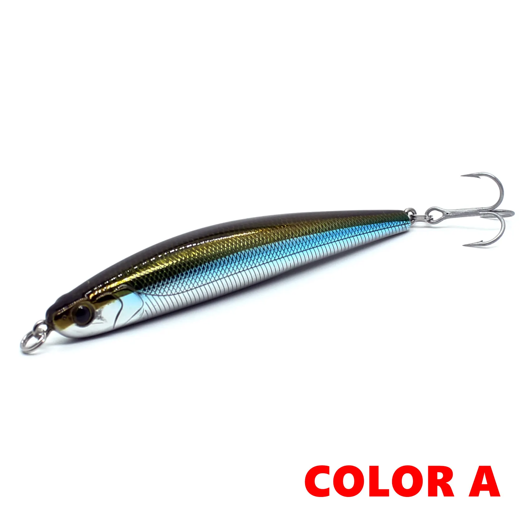 AOCLU Sinking Stick Bleistift Wobbler 9cm 28,3g Harten Köder Locken Bass Frische Salzwasser VMC Haken Tiefsee Boot felsen Angeln – Detail 4