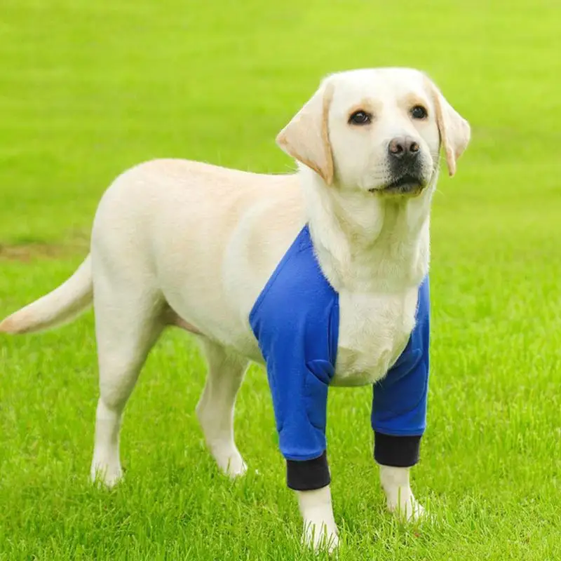 Dog Front Elbow Brace 1 Pair Dog Shoulder Elbow Brace Stain-resistant Wear-Resistant Breathable Knee Pad Pet Shoulder Recovery