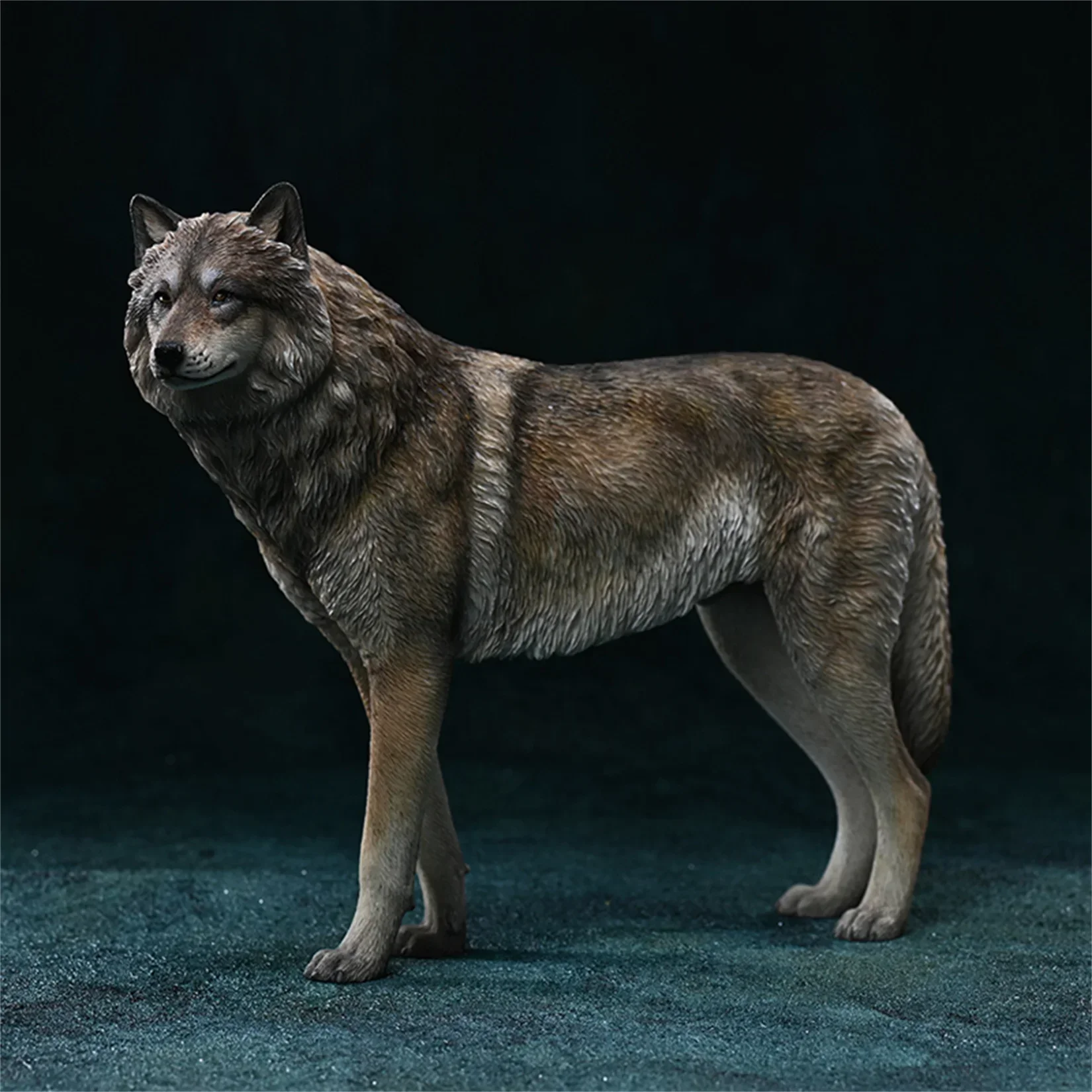 JXK 1/6 Arctic Wolf Model Canis Lupus Arctos Animal Decoration Collection Soldier Accessory Birthday Gift Photography Props