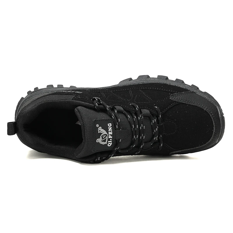 รองเท้าเดินป่าสำหรับผู้ชาย รองเท้ากีฬากลางแจ้งแบบเบา รองเท้าสำหรับตั้งแคมป์ วิ่งจ๊อกกิ้ง รองเท้าผู้ชาย รองเท้าทำงานแบบกันการเจาะ ขนาด 37-49