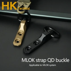 Tactical CNC KAC M-LOK QD Sling Mount Quick Detach QD 1.25 Inch Sling Swivels Buckle For MLOK Rail Straps Attachment Accessories