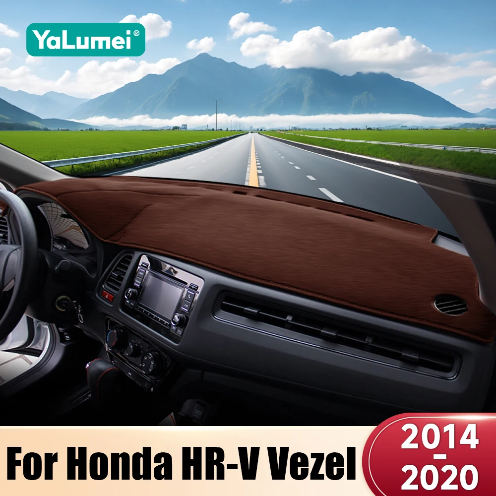 لهوندا HR-V HRV HR V 2014 2015 2016 2017 2018 2019 2020 غطاء لوحة سيارة تجنب لوحة مضيئة لوحة أداة حصيرة حالة السجاد