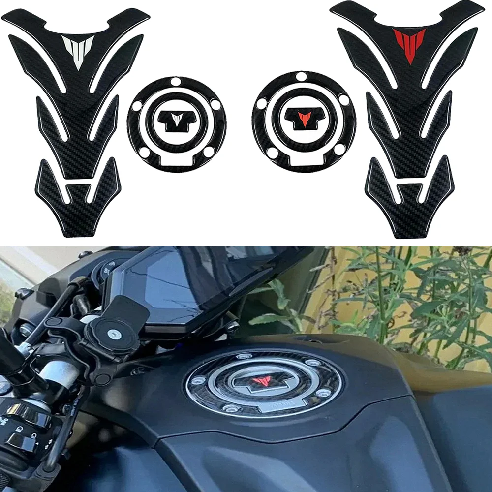 

For Yamaha MT Stickers Tank Pad Cover protector Part Decal Motorcycle Accessories SP MT10 MT09 MT07 MT01 07 09 10 2023 2024 2025