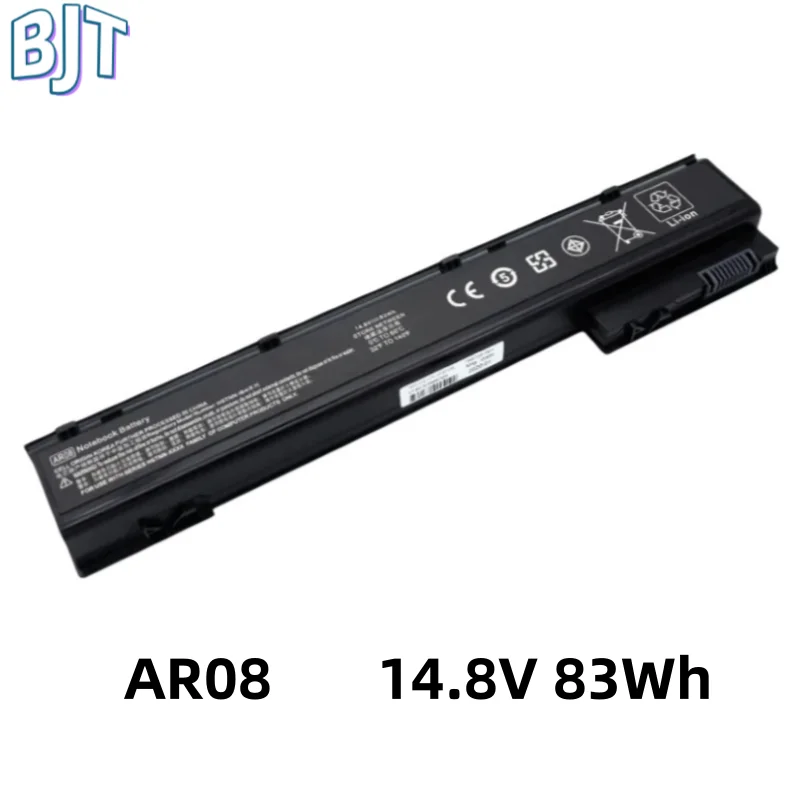 

New 8Cell 14.8V 83Wh AR08 AR08XL Laptop battery For HP ZBook 15 17 G1 G2 Mobile HSTNN-IB4H 708455-001 708456-001