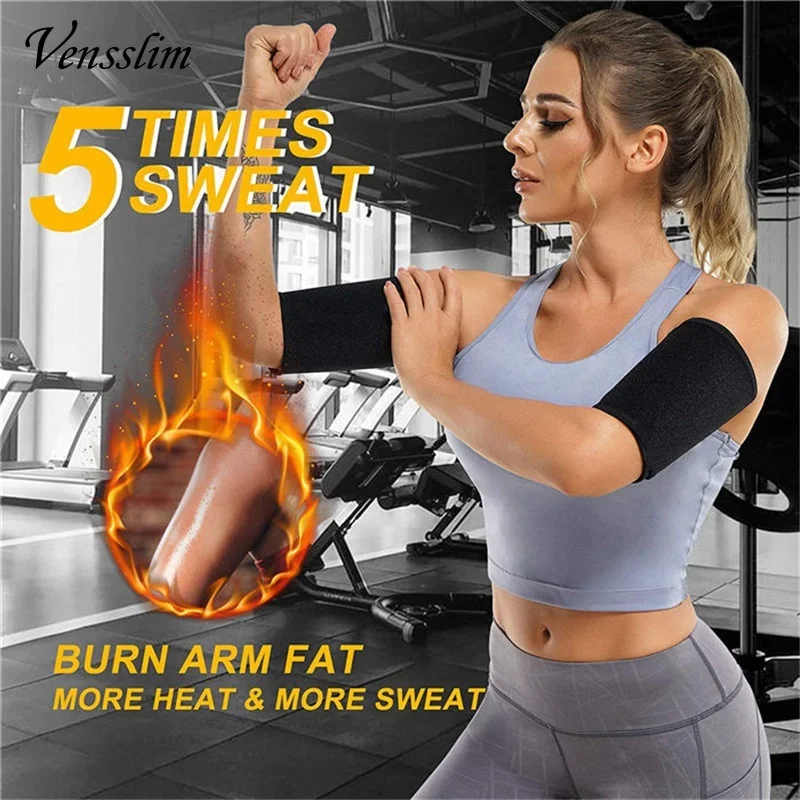 Arm Trimmers Sauna Sweat Band for Women Arms Slimmer Anti Cellulite Shapers Weight Loss Workout Body Shaper Thermal Girdle