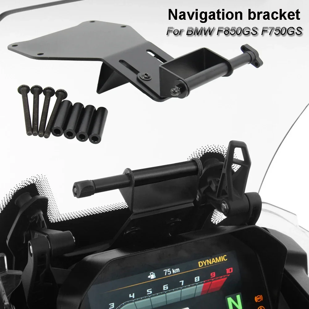 Front Phone Stand Holder Smart Phone Phone GPS Navigation Bracket For BMW F750GS F850GS Motorcycle Accessories F 750GS F850 GS