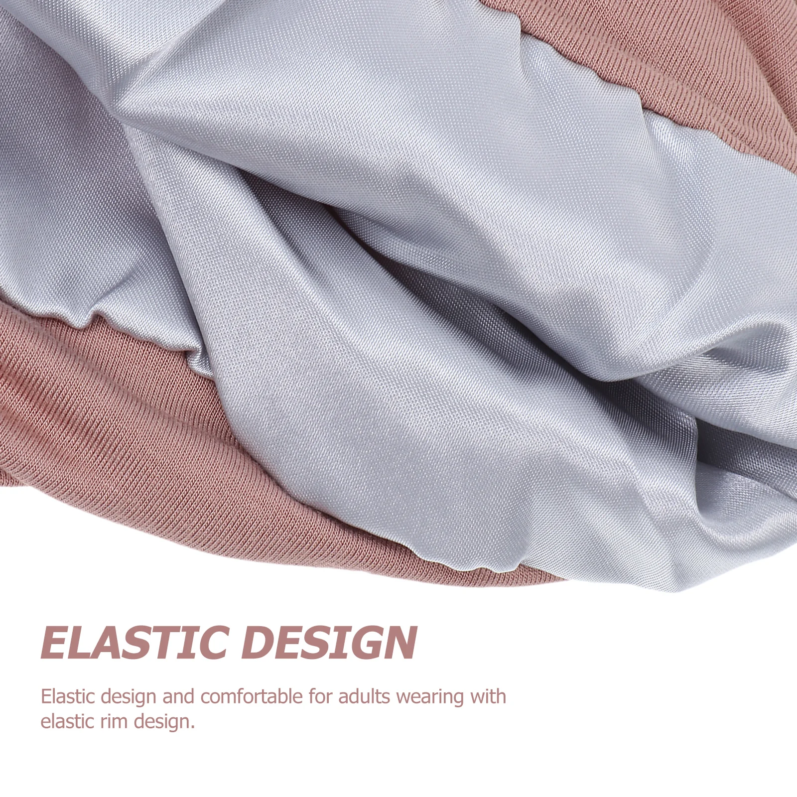 

1pc Elastic Cotton Sleeping Cap For Women Long Hair Protection Headband Comfortable Breathable Makeup Face Wash Sleep Chemo Hat