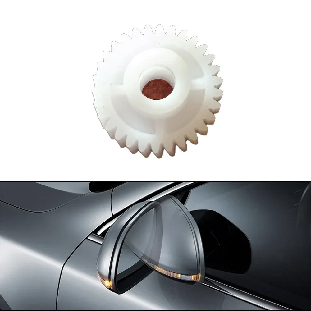 1pc 30 Teeth Car Electric Side View Mirror Motor Gear For Hyundais Santafes Plastic Folding Motors Gears Autos Replacements Part