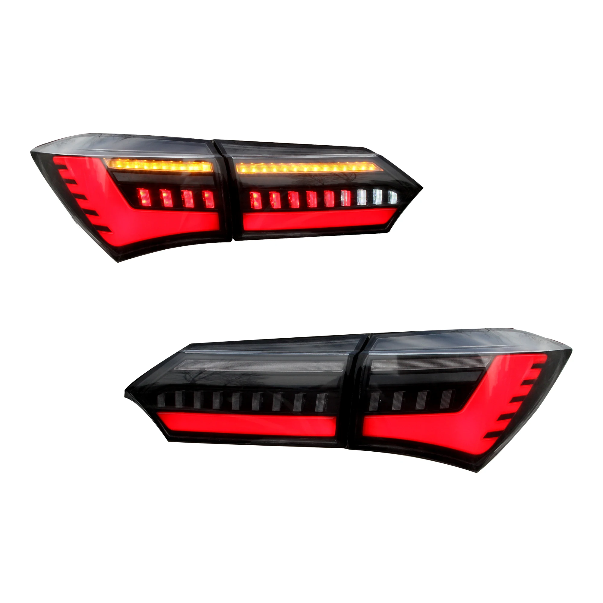 

DKmotion LED Taillights Rear Light Tail Lamp Assembly Tail Light 2014 2015 2016 2017-UP For Toyota Corolla