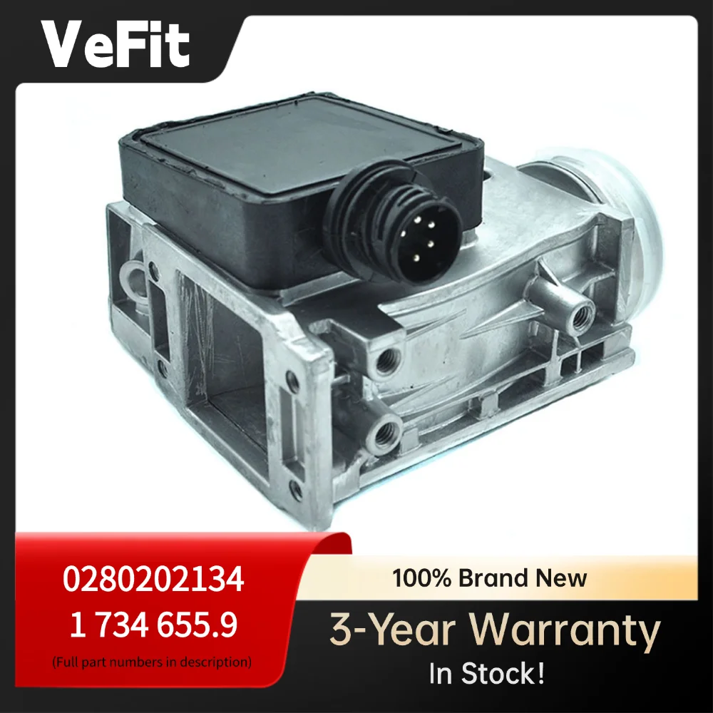 

Mass Air Flow Sensor MAF 0280202134 1734655.9 for BMW 318i E30 E36 M40 M43 1.8L Engine 1987-1999 E34 518i & Z3 Roadster