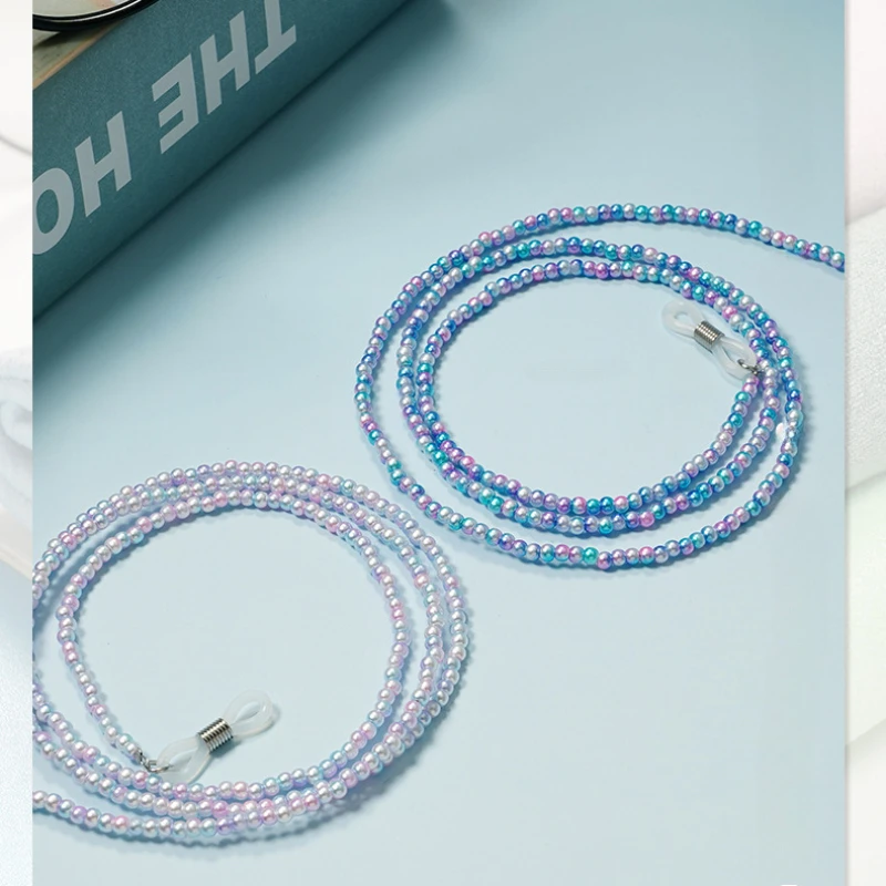 

ROXI Gradient Beaded Sunglasses Chain Korean Fashion Eyeglasses Lanyard Women's Mask Chain Accessory 2025 Style