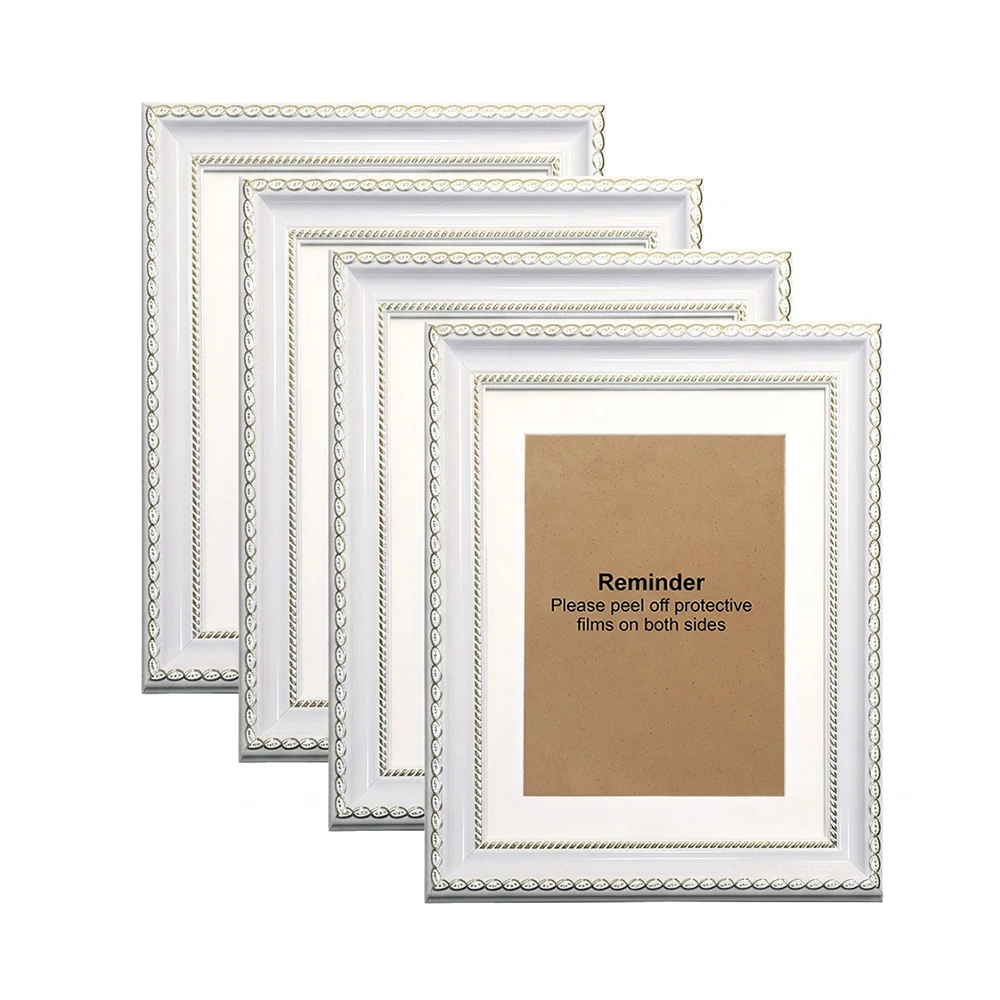 White Color Frames Wedding Photo Frame for Bedroom Home Decoration 4x6 6x8 8x10 Inch Decorative Picture Frame for Living Room