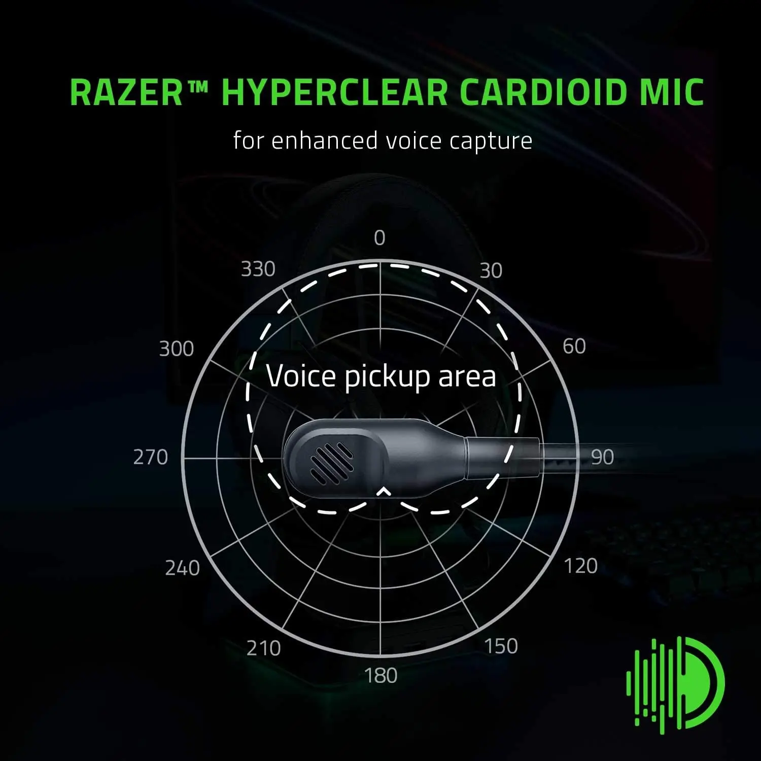 Razer-auriculares BlackShark V2 X con cable, dispositivo de audio con cancelación de ruido pasiva avanzada, sonido envolvente 7,1, micrófono cardioide hiperclaro