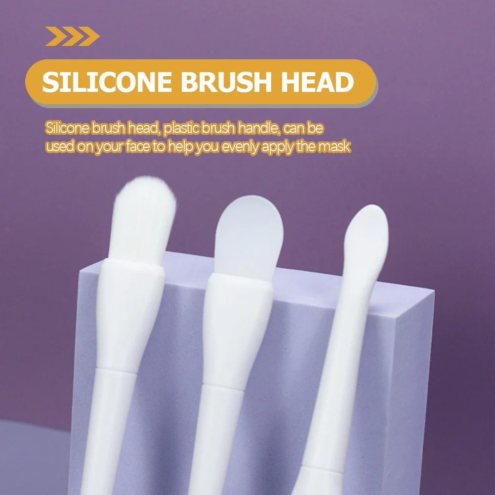 แปรงทาหน้า 4 ชิ้น แปรงทาหน้าวัสดุระดับพรีเมียม จับสบาย พกพาสะดวก เครื่องมือทาหน้ากากบำรุงผิว