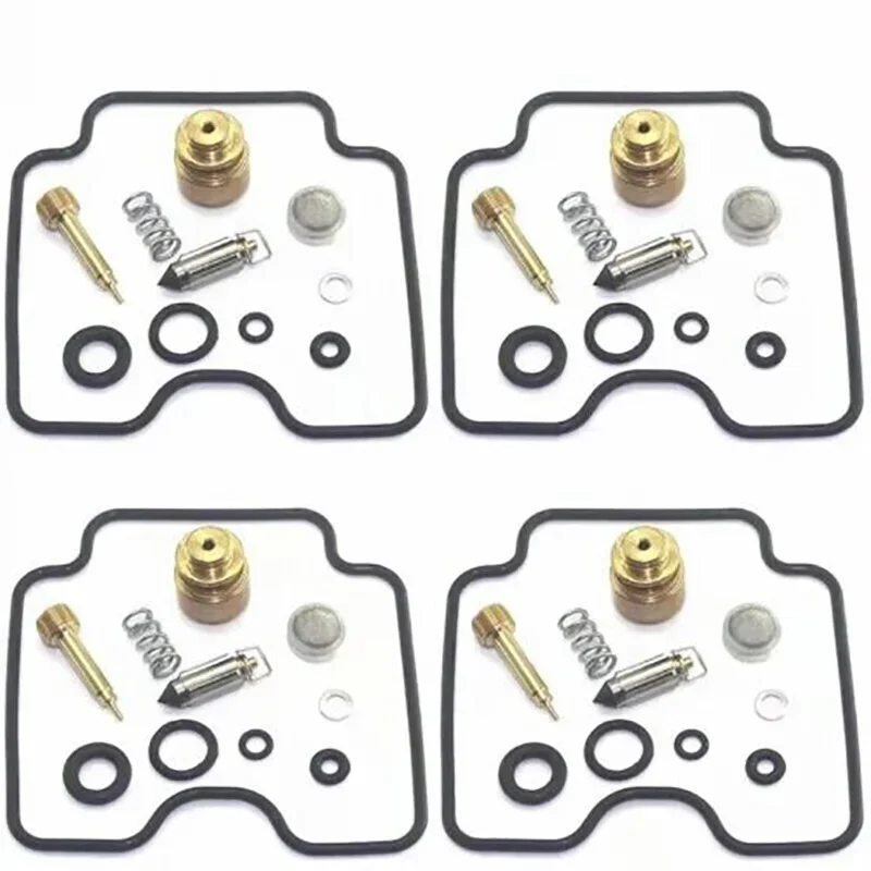 4 For yamaha FZS1000 FAZER FZ-1 FZS 1000 Carburetor repair kit floating needle seat parts