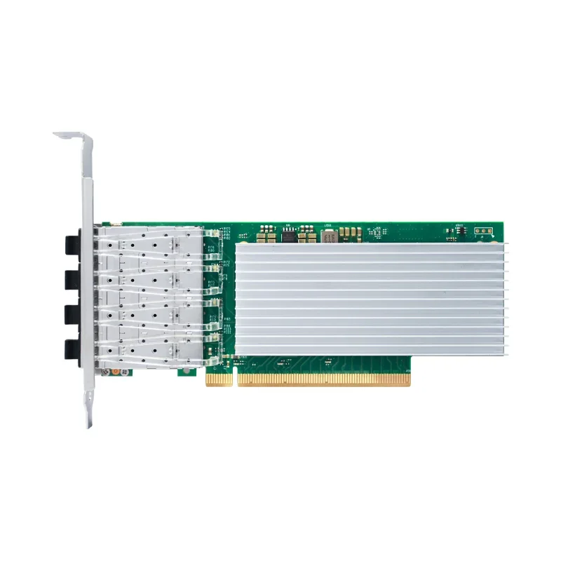 E810-XXVDA4 25Gb/s 4-Port SFP28 NIC Intel E810 Chipset PCIe 4.0 x16 Network Adapter with RDMA Supported