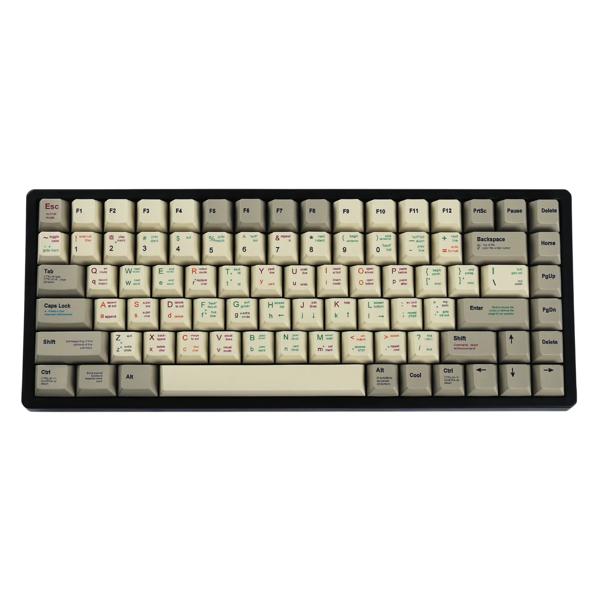 Original height 142 key retro programmer sublimation keycaps 108/96/87/84/68/64/61 support - Image 2