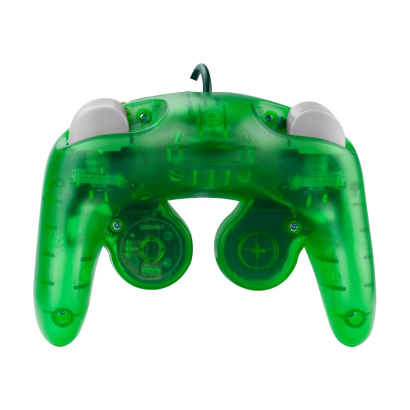 New Transparent Color Gamepad For GameCube NGC Gamepads Wired Game Controller Joystick for NGC Game Console Compatible with Wii