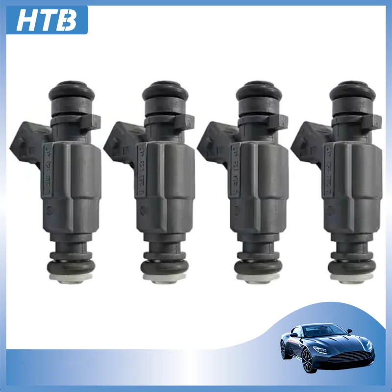 HTB 4PCS 0280156417 Fuel Injector Nozzle 4holes fit For Chana Alsvin DFSK V27 HAIMA FSTAR MINI VAN Car Accessories