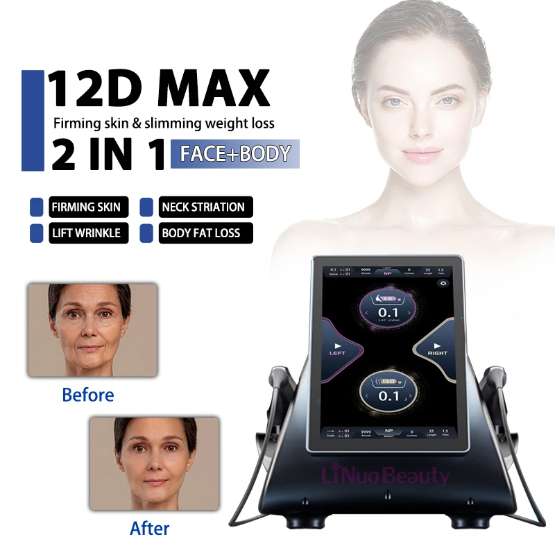 New High Quality MPTSTL TT 2 in 1 Skin Tightening Wrinkle Removal Reshape Facial Lift 360 °Anti-Wrinkle Machine NEW