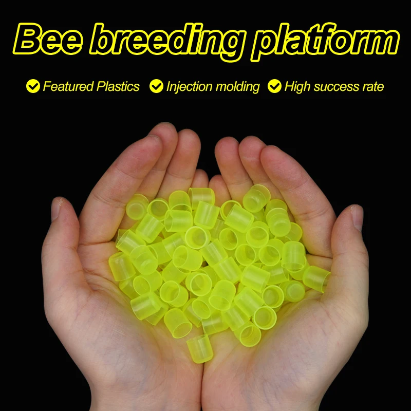 360 Pcs Plastic Green Beekeeping Queen Cell Cups Royal Jelly Nicot Cups Rearing Catcher Product System Apicultura Supplies