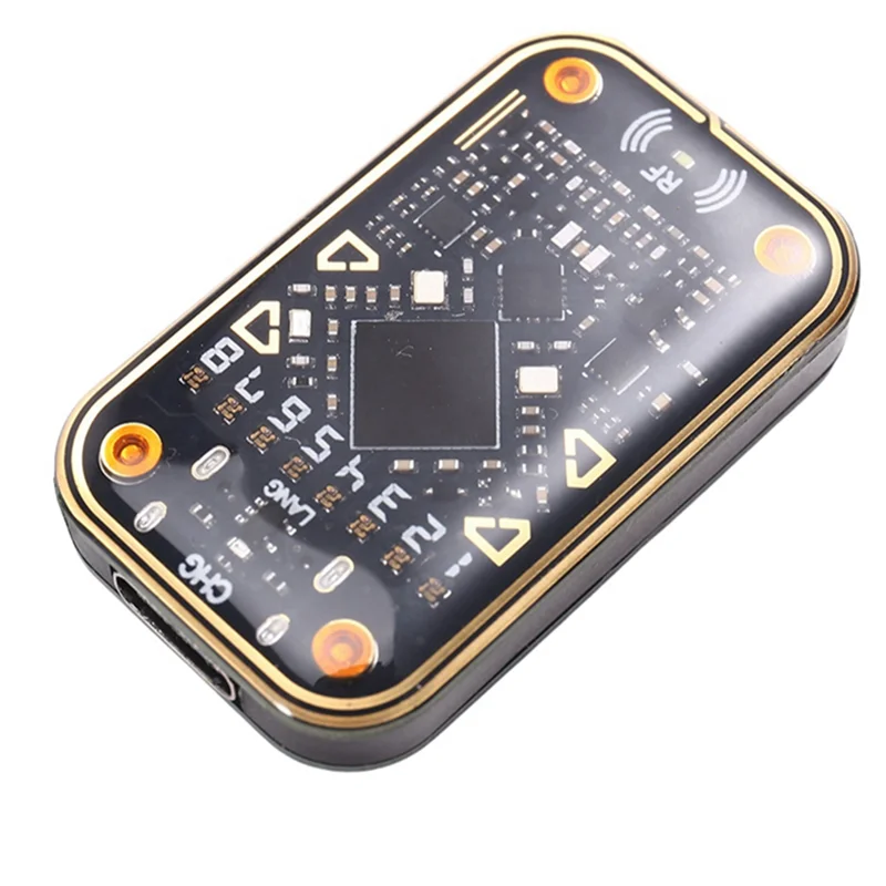 A92Z Chameleon V2.0 RFID Leitor de chip inteligente Reinicialização de cartão Emulador 125K 13.56M IC ID Decode NFC Duplicador + 2CUID Chaveiro